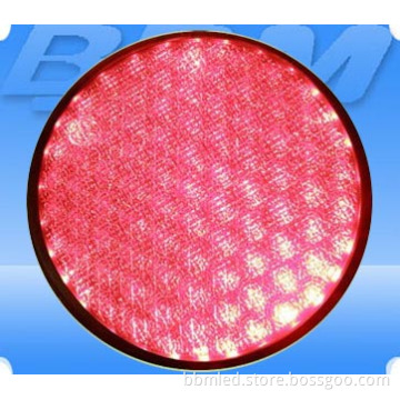200mm LED Traffic Light with Red Color Cobweb Lens Module